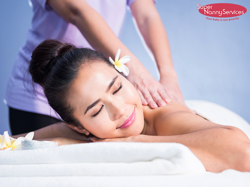 Get a Postnatal Massage nanny services in Singapore