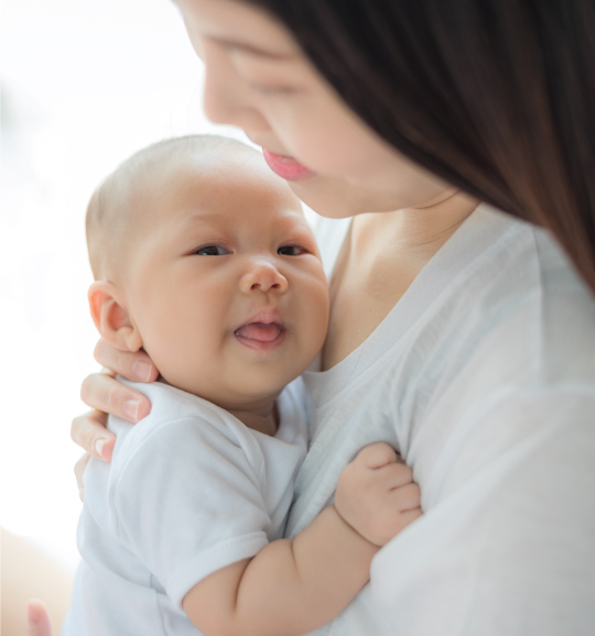 Super nanny taking care of child