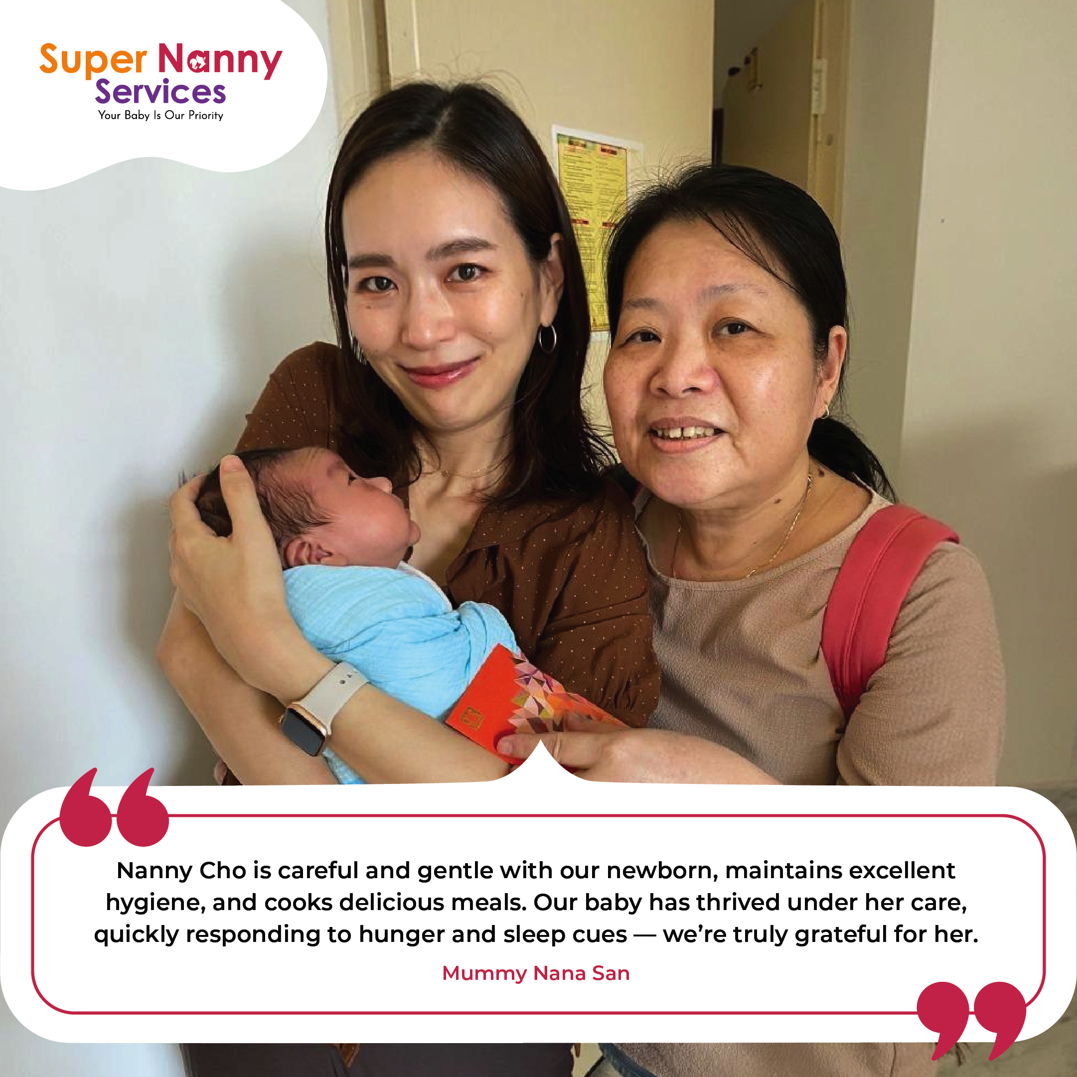 Stay in Nanny Cho with Mummy Nanasan