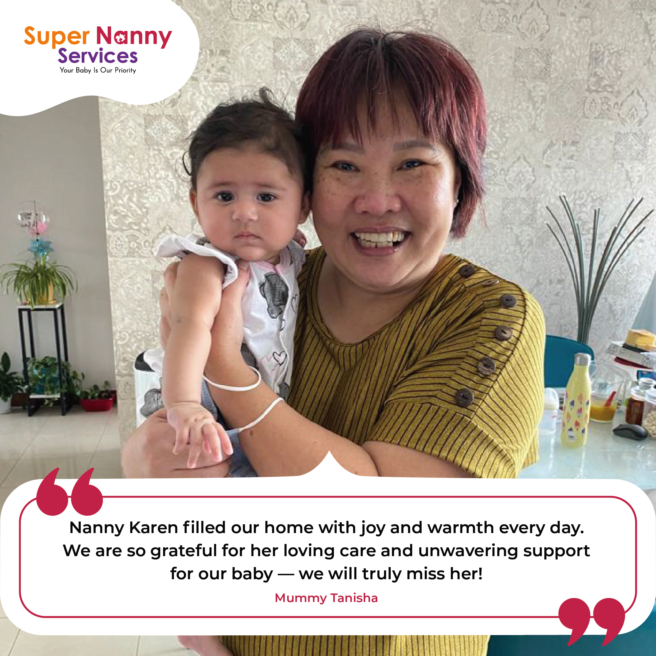 Stay in Nanny Karen with Mummy Tanisha
