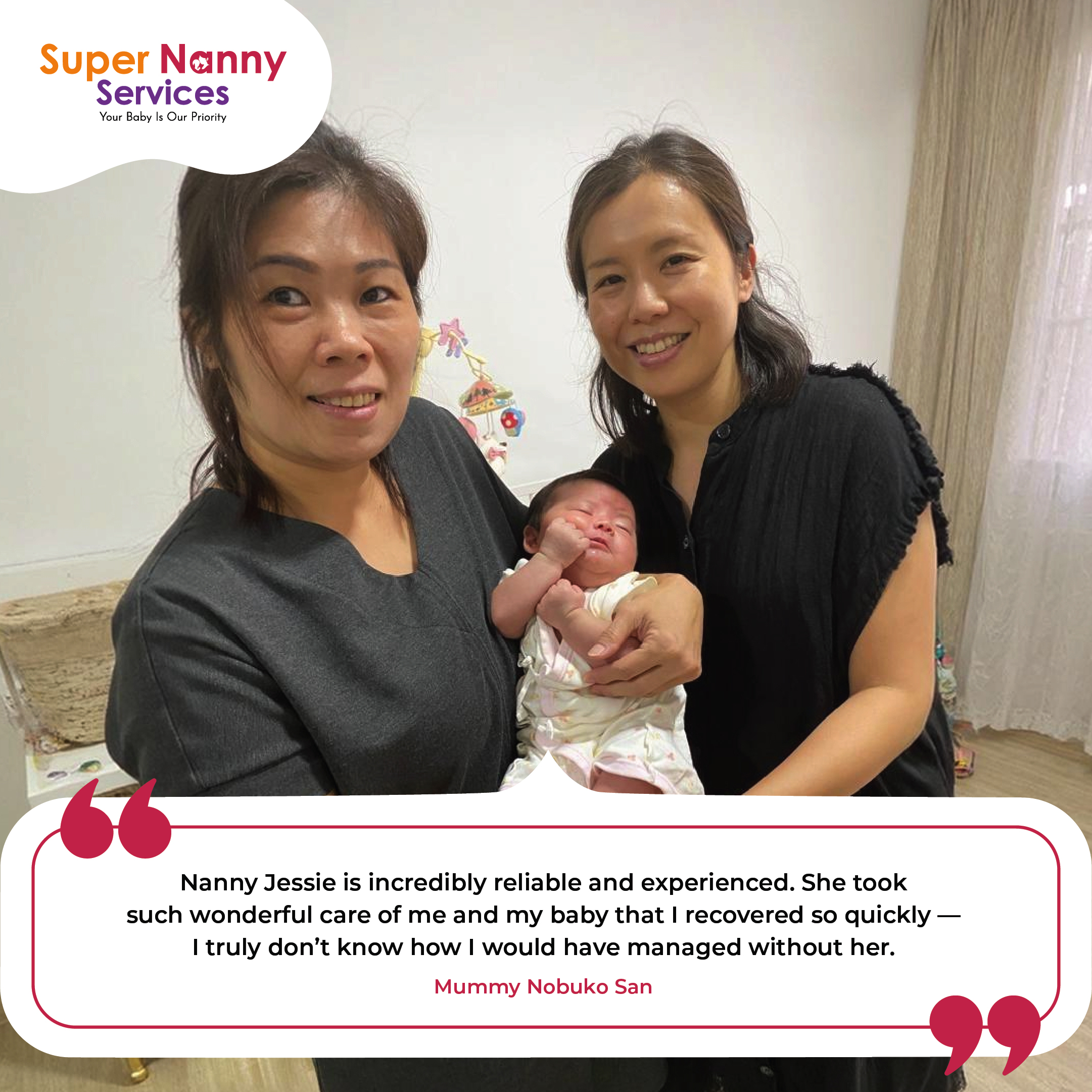 Stay in Nanny Kiong Yin with Mummy Natalie